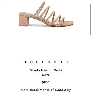 RAYE | Shoes | Raye Mindy Heel In Nude 
